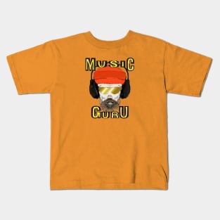 Psychedelic Music Guru Kids T-Shirt